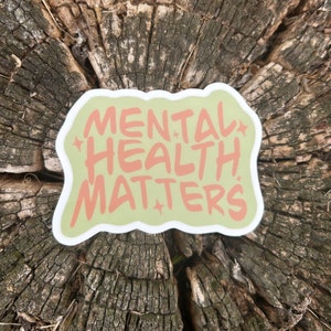 Psychische Gesundheit Matters Sticker