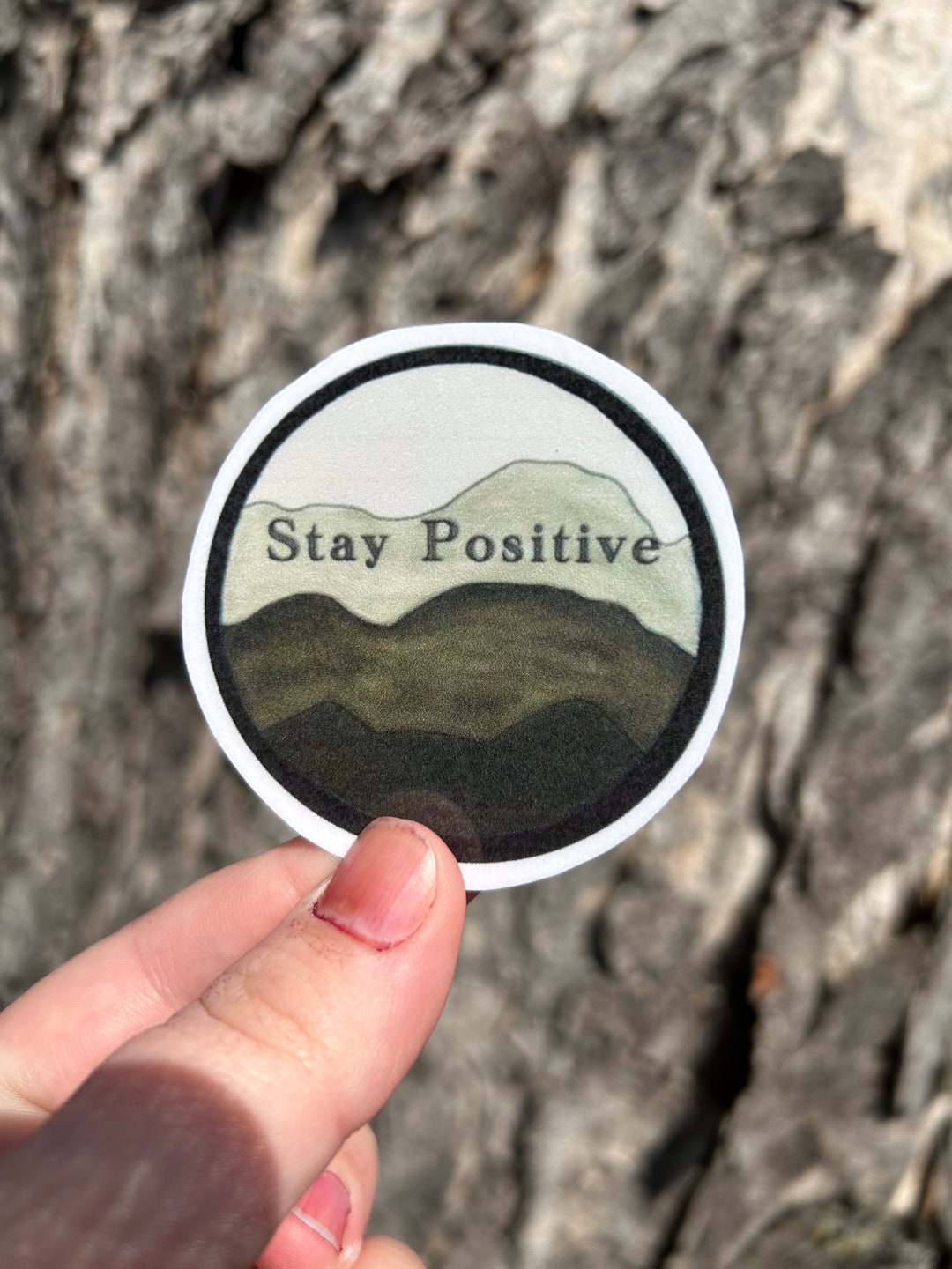 Stay Positive Sticker - Etsy