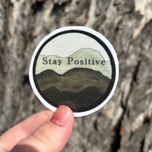Adesivo Fique Positivo