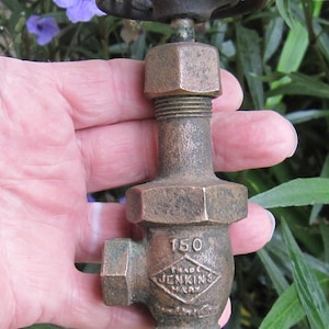 small old brass Valve vintage steampunk