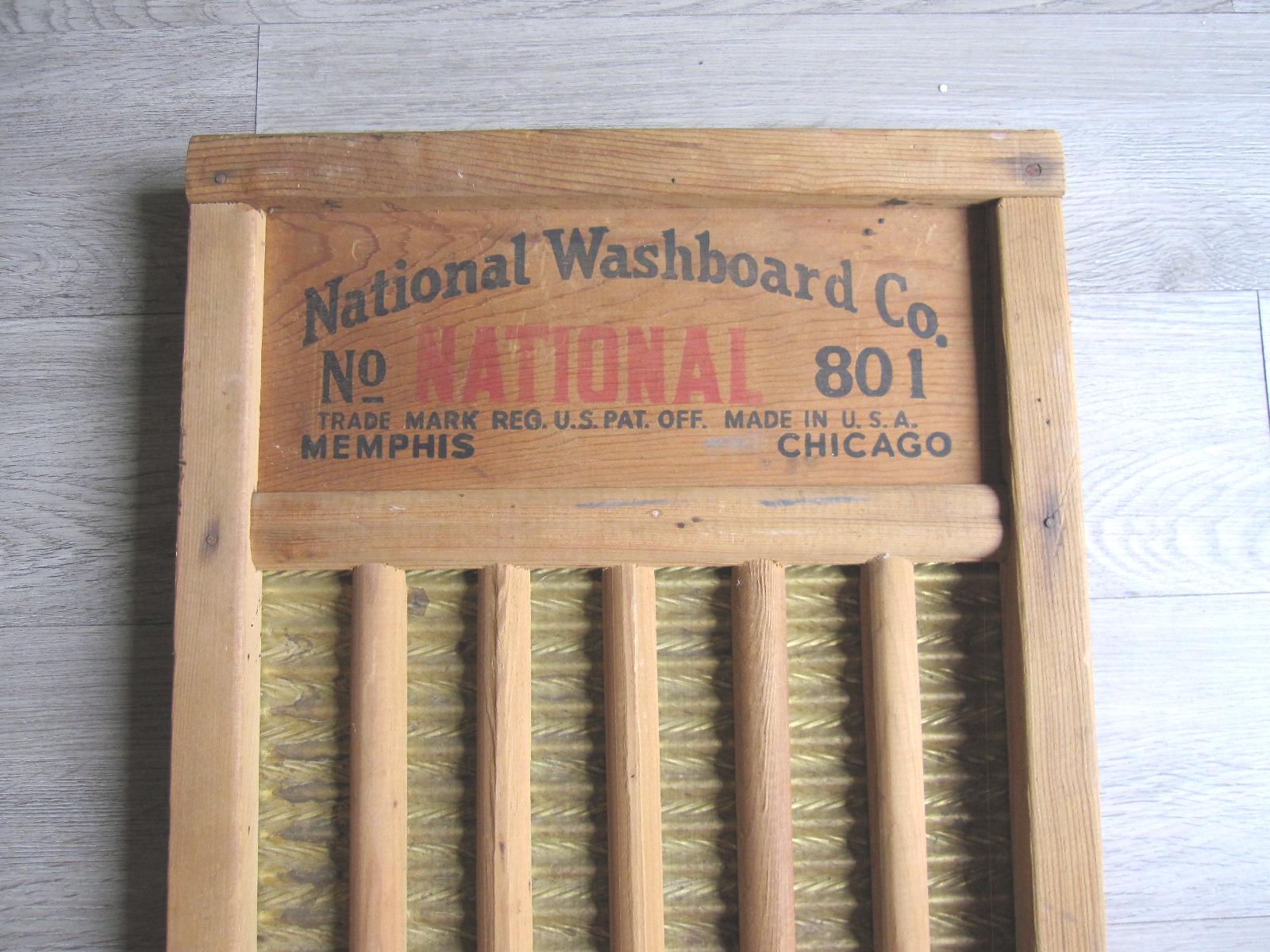 National Washboard 801 - Etsy