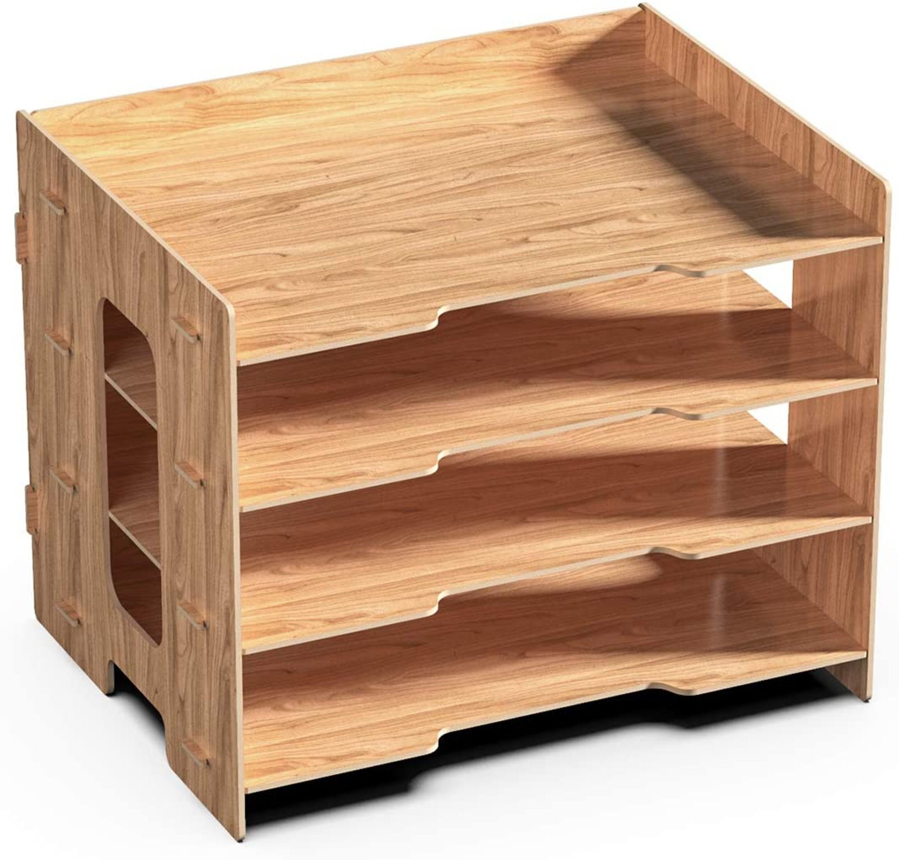 Rack Storage Wooden/Letter Tray Office Desk Organizer Tray a4 Etsy