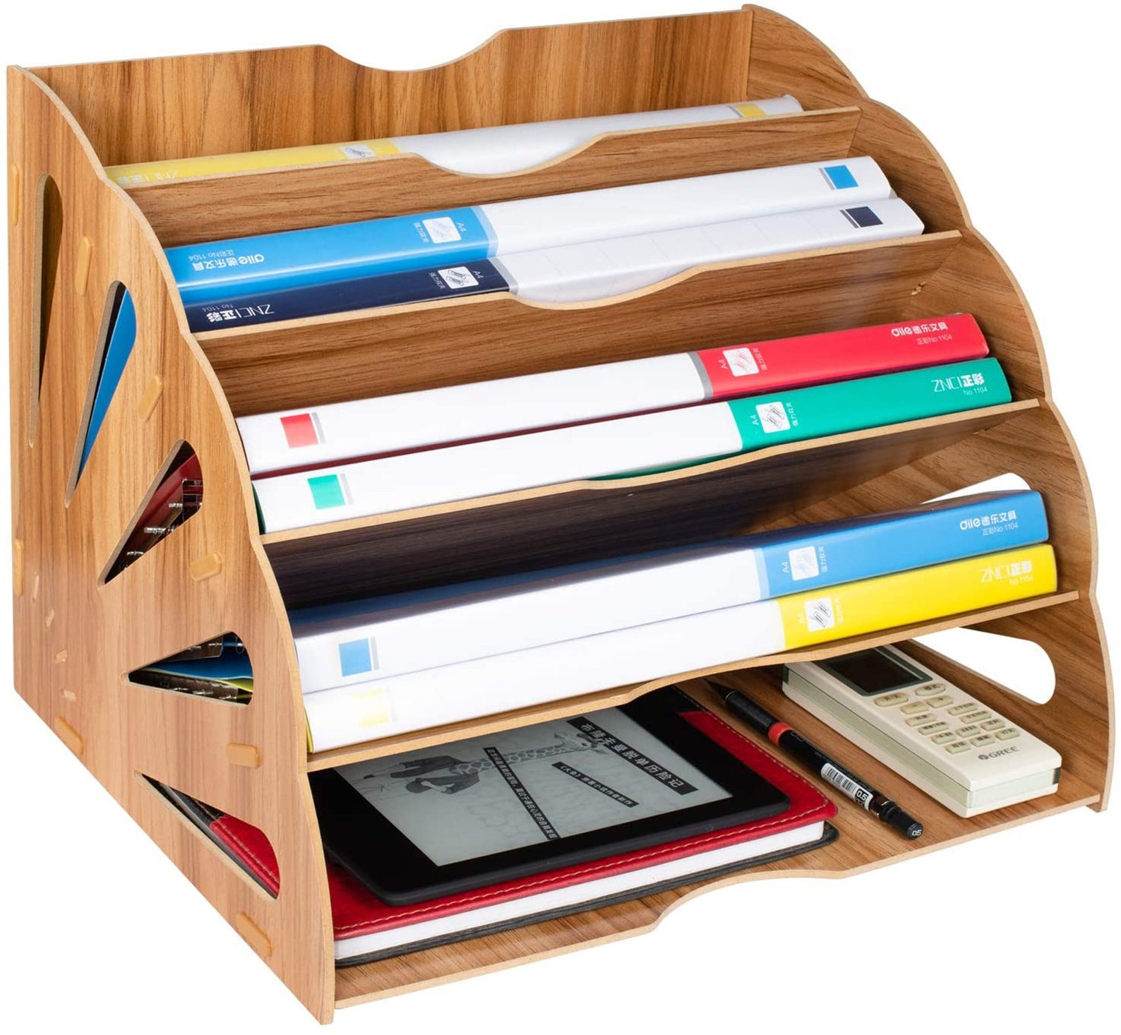 Wooden Filing Trays/Large Wood Office Desk Stationery Etsy