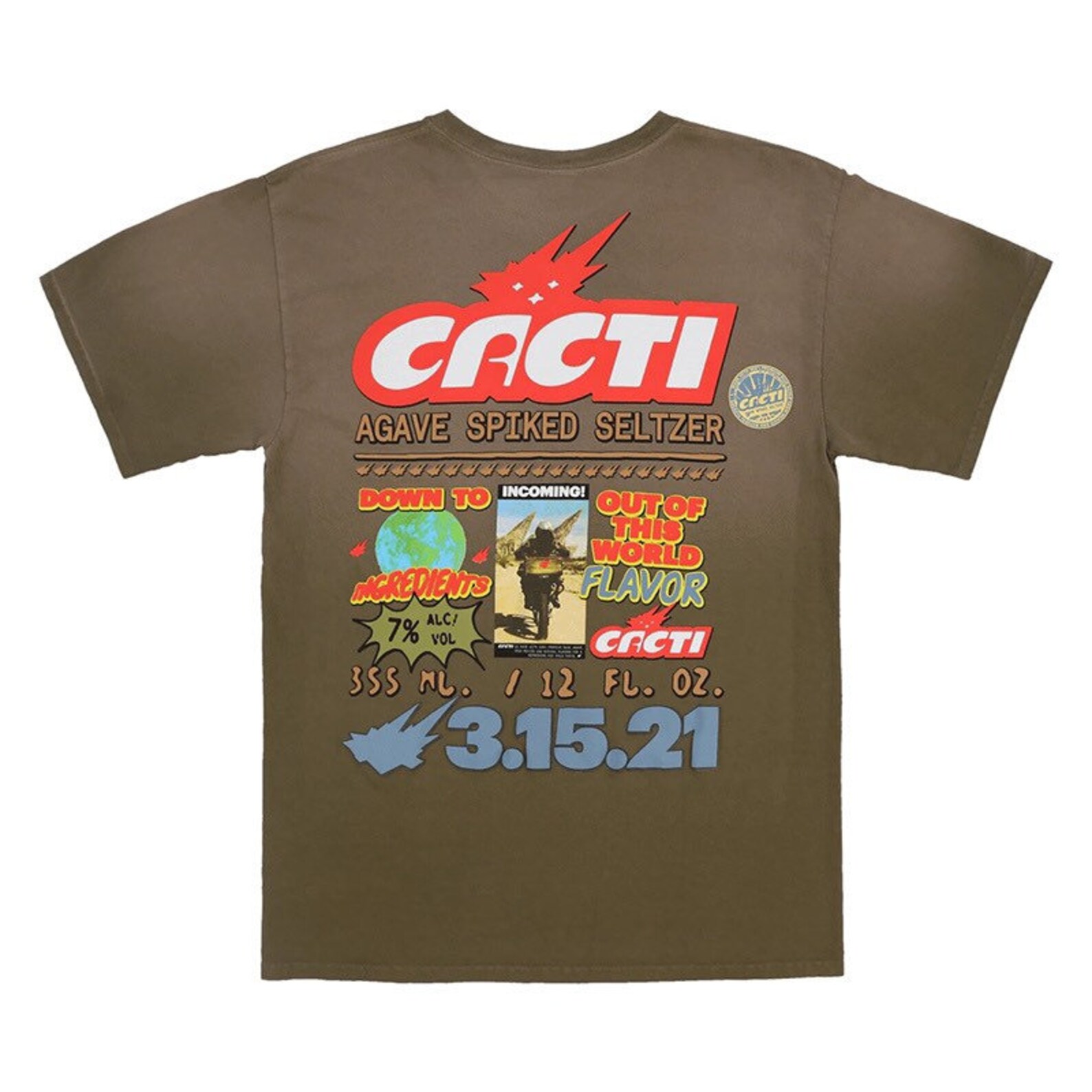 Travis Scott Cactus Jack Cacti Graphic T Shirt Etsy