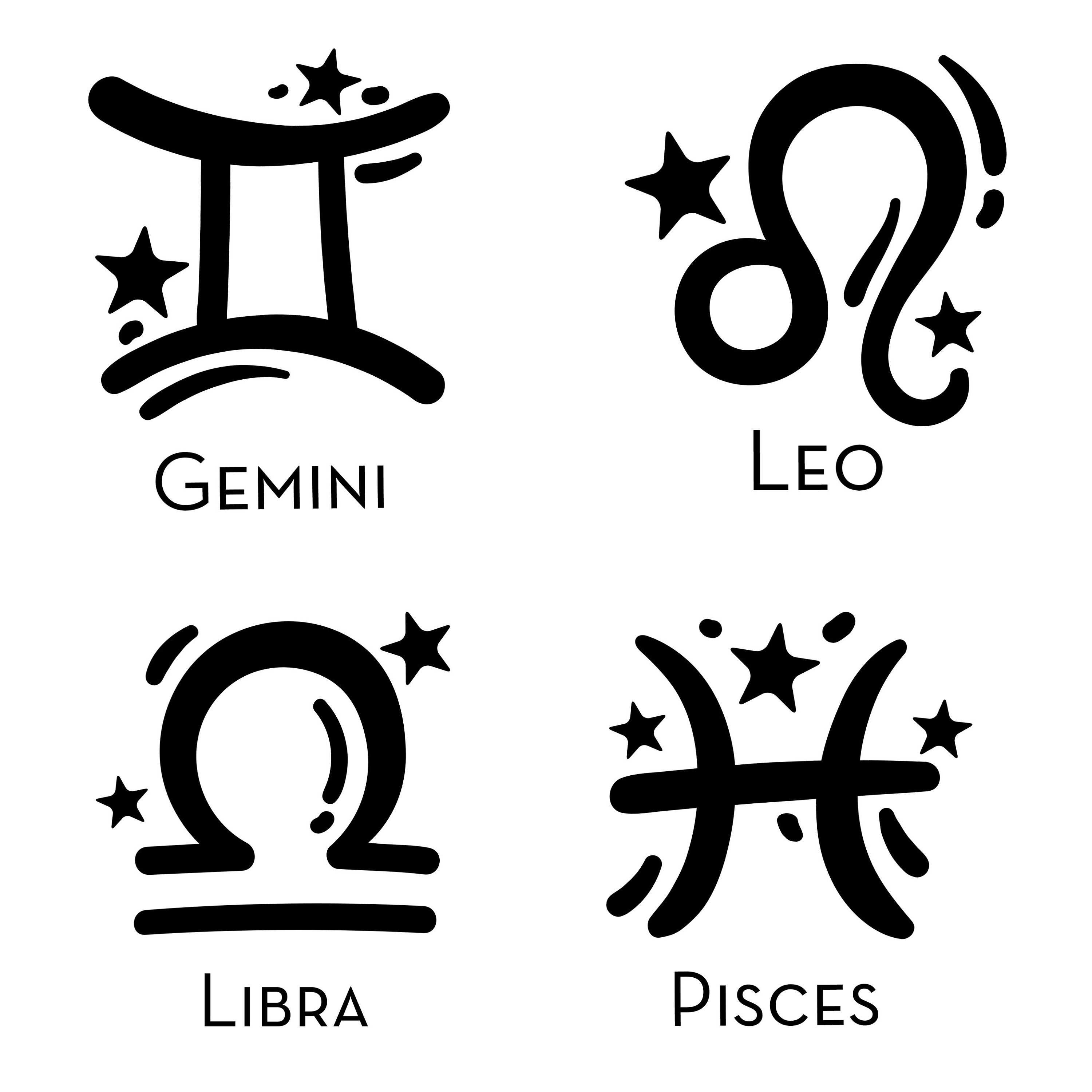 Astrology Decals Etsy
