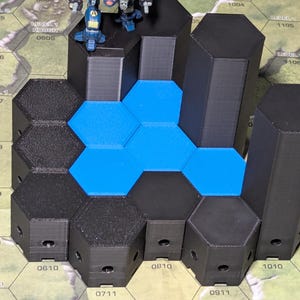 Modular Hex Terrain for Battletech