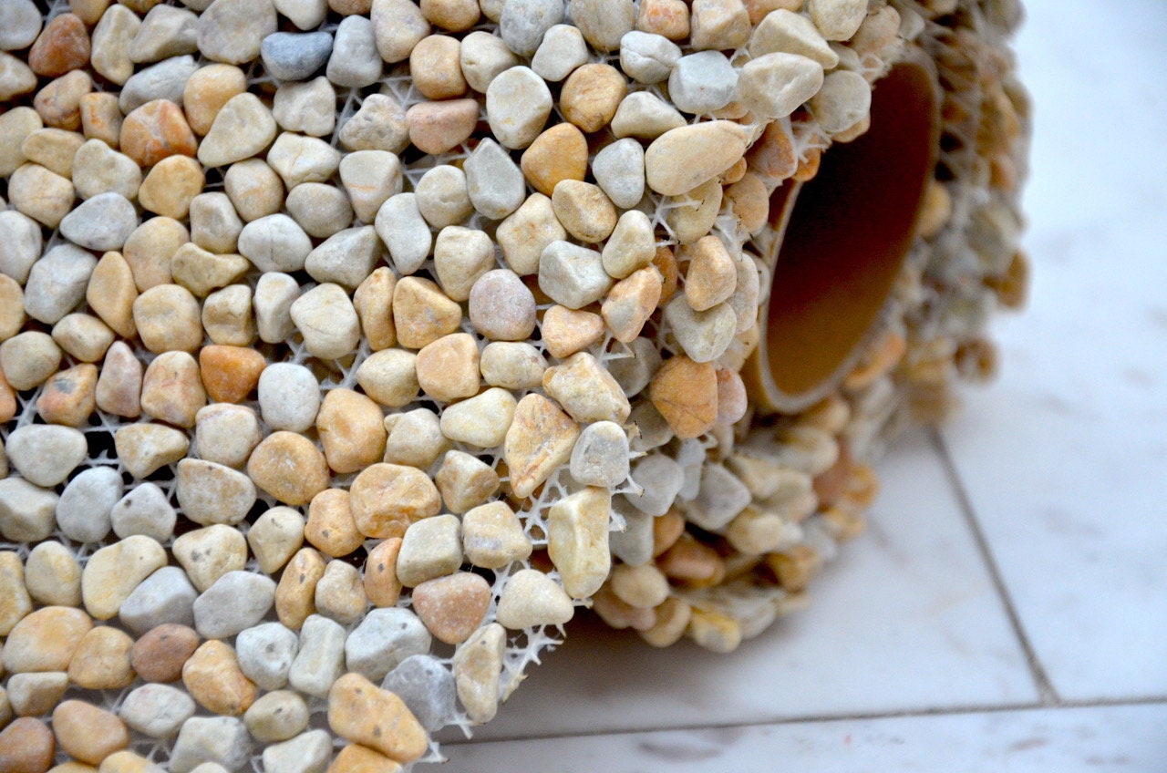 Kieselmosaik Matten Fliesen Steinteppich Flusskiesel | Etsy