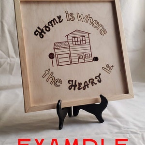 Personalized Home Wood Wall Hanging