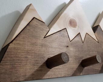Mountain Coat Rack Etsy
