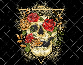 Download Calavera Flower Etsy