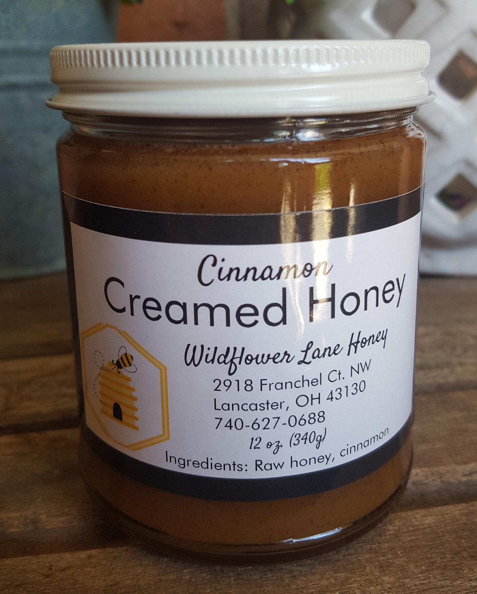 Cinnamon Creamed Honey Etsy