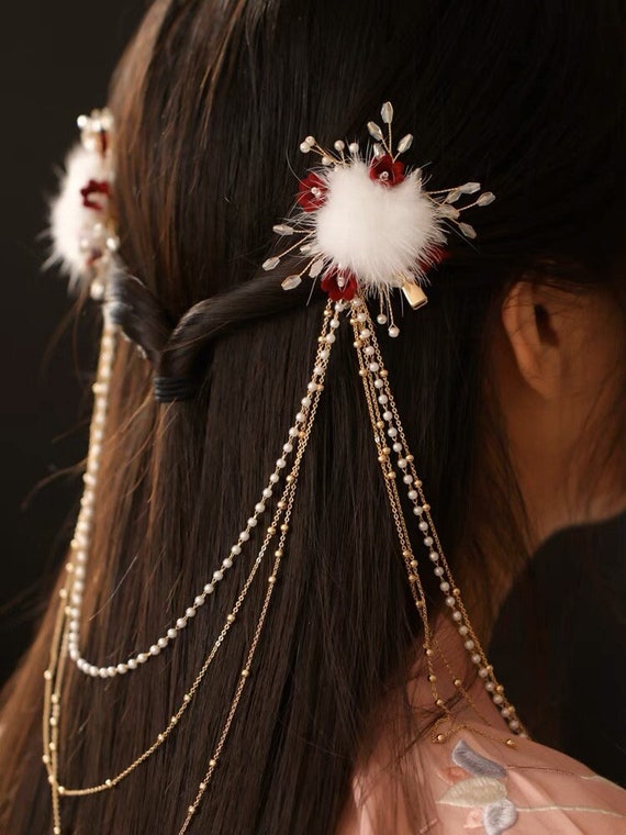 Handmade Hanfu Hair Accessories by Hanfu Story Chinese Hair Pins