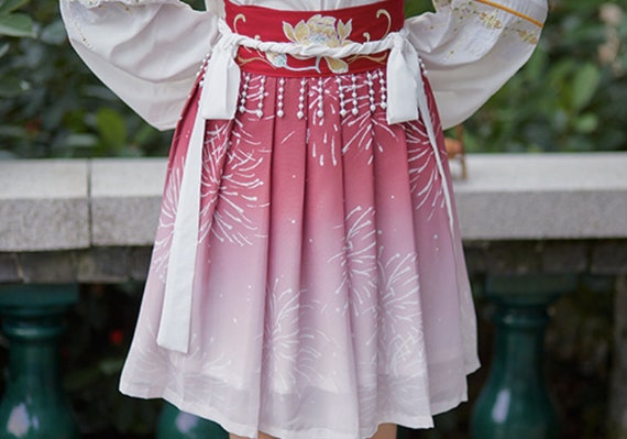 Modern Hanfu by Hanfu Story Chinese Traditional Dress Hanfu Women Song  Style Cottagecore Dress Red Hanfu Spark -  Portugal