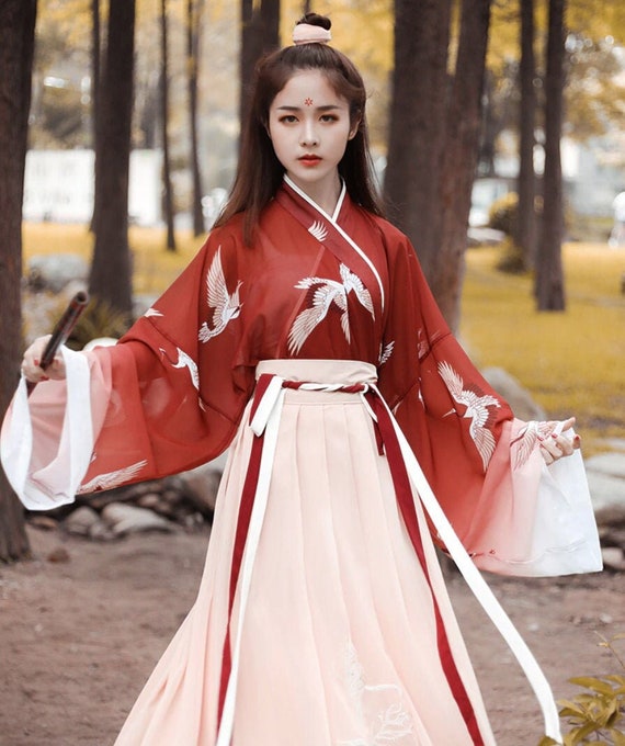 Buy Women Hanfu by Hanfu Story Ancient Chinese Traditional Online in India  - Etsy