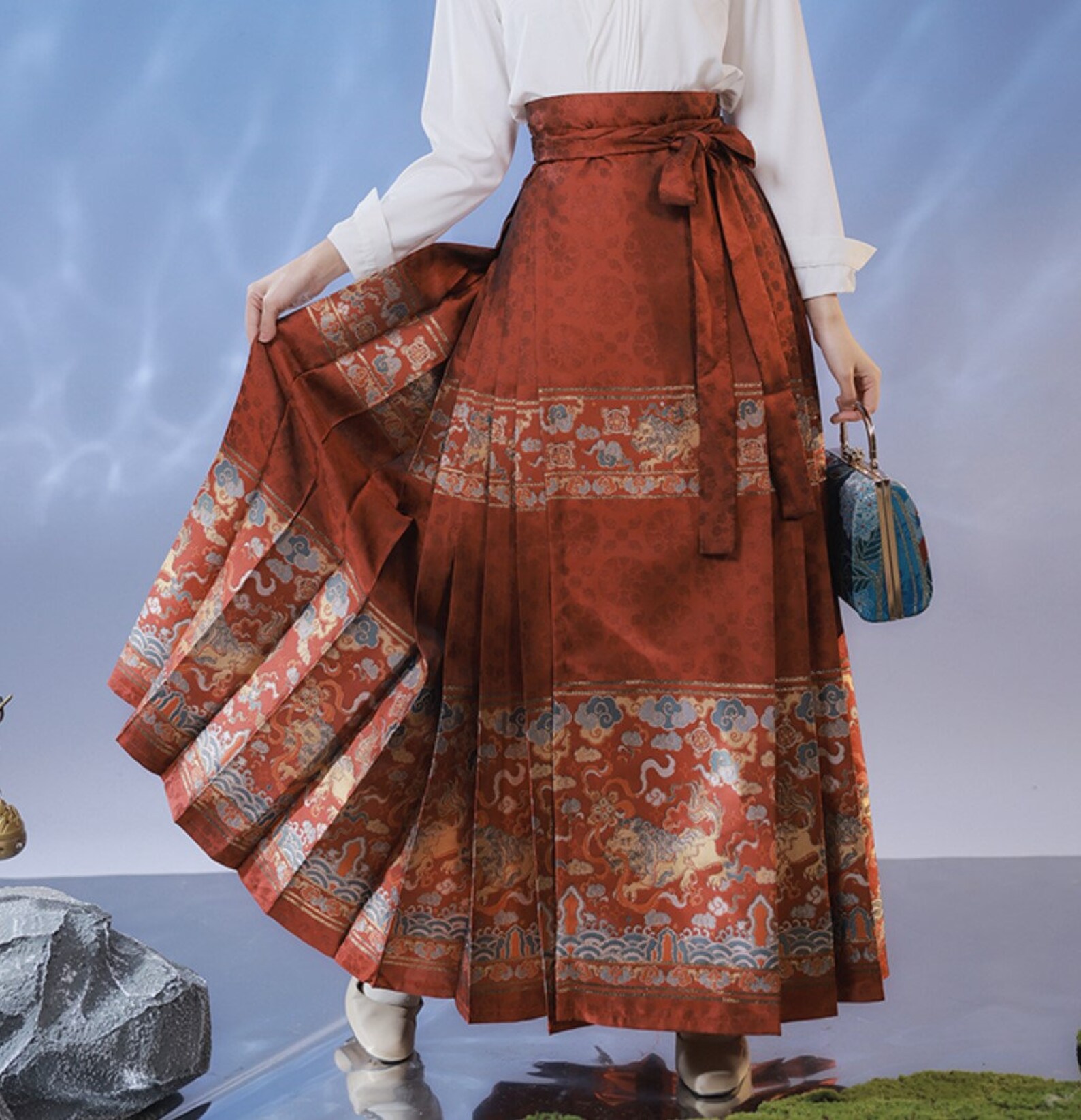 Hanfu Skirts Mamian Skirt Traditional Chinese Costume - Etsy
