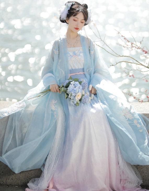 THS Hanfu Violeta blue - Etsy