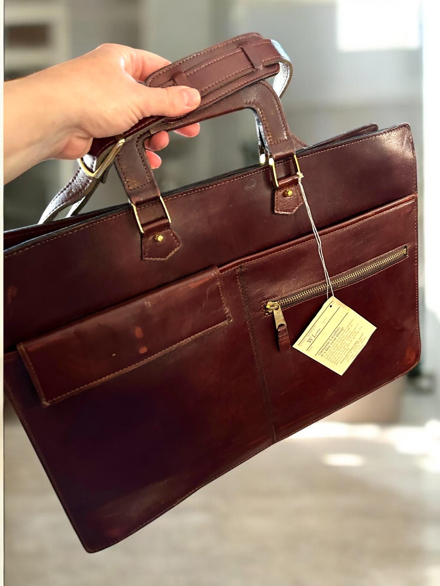 Cordovan Briefcase