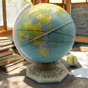 Old School Basic Beginner Series Globe by Modern School, Double
