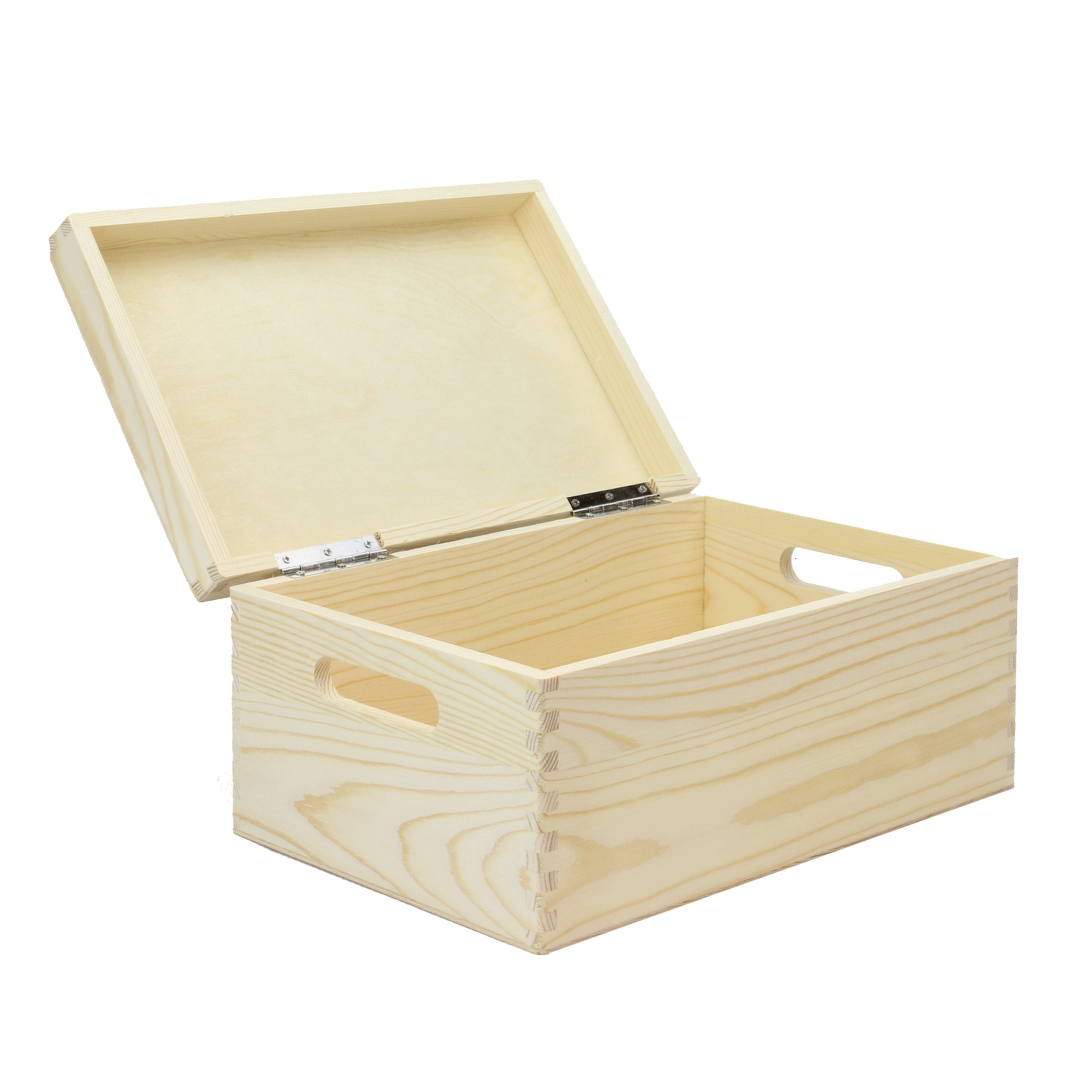 Wooden Storage Box Keepsake Box with Lid Craft Box Kitchen | Etsy