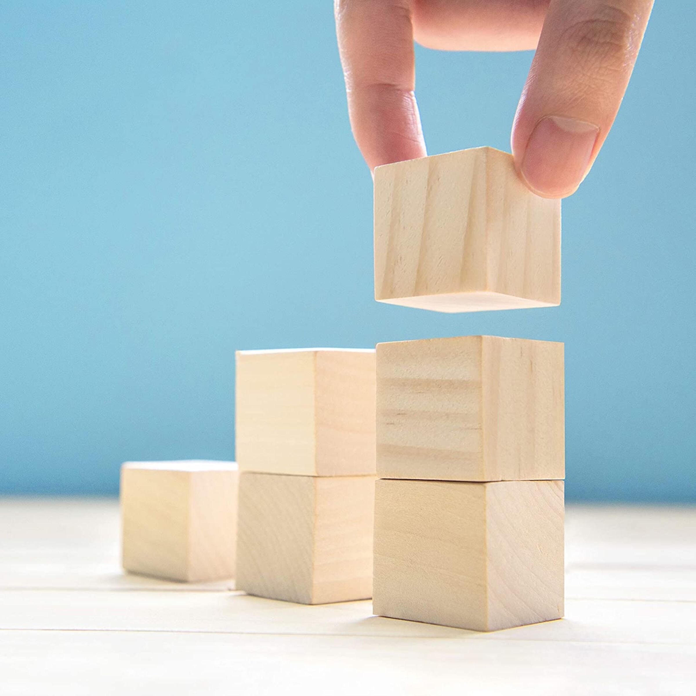 Small Wooden Cubes 120 Pack 2 x 2 x 2cm 0.79 x 0.79 x Etsy