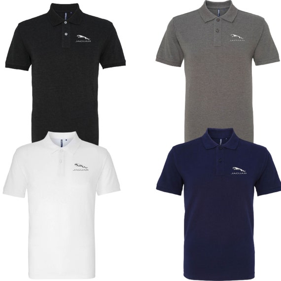 Jaguar Polo Shirt Custom Embroidered Personalised Etsy
