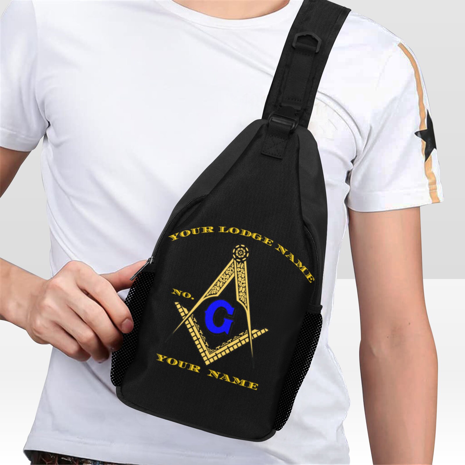 Masonic Masonic Lodge Masonic Lodge Chest Bag Bag for Him Etsy