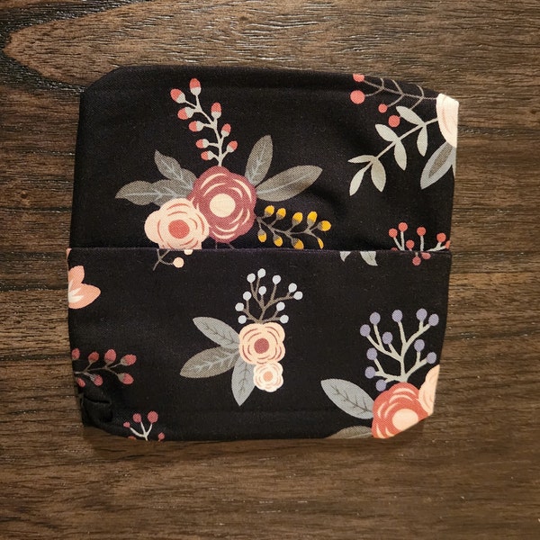 sanitary pad pouches, different fabric design options, handmade