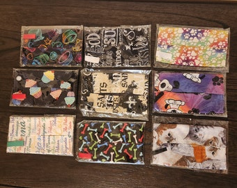 tissue pouch fabric covers, different fabric design options, handmade