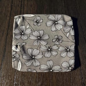 sanitary pad pouches, different fabric design options, handmade