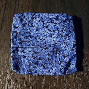 Sanitary pad pouches, different fabric design options, handmade