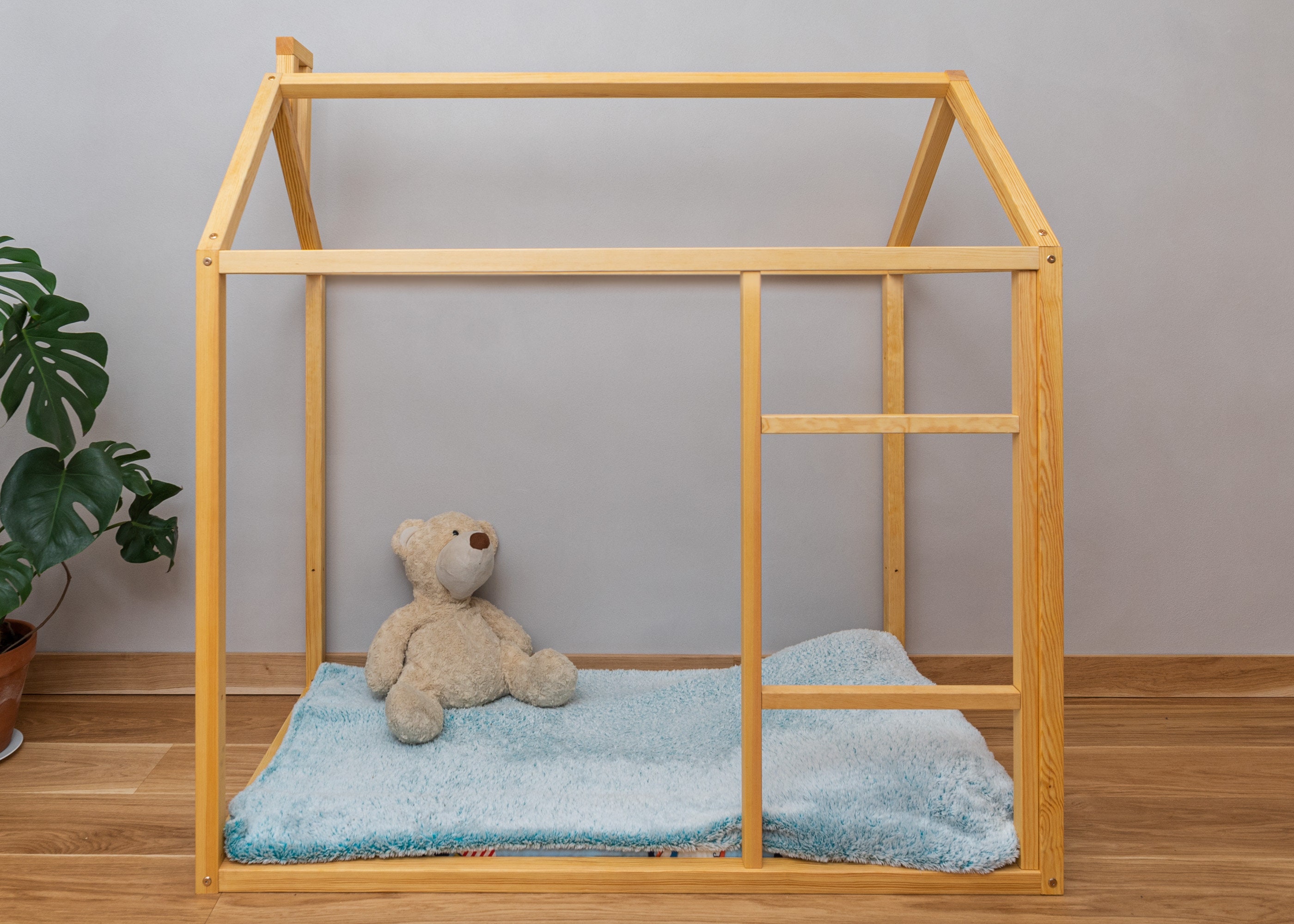 Montessori House bed Toddler bed Zero clearance bed Kids bed Etsy