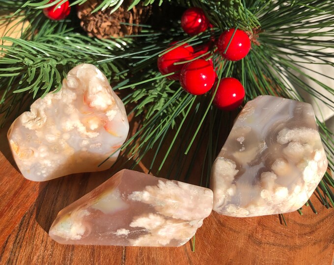 Flower Agate Free Form, Flower Agate, Crystal Free Form, Flower Agate