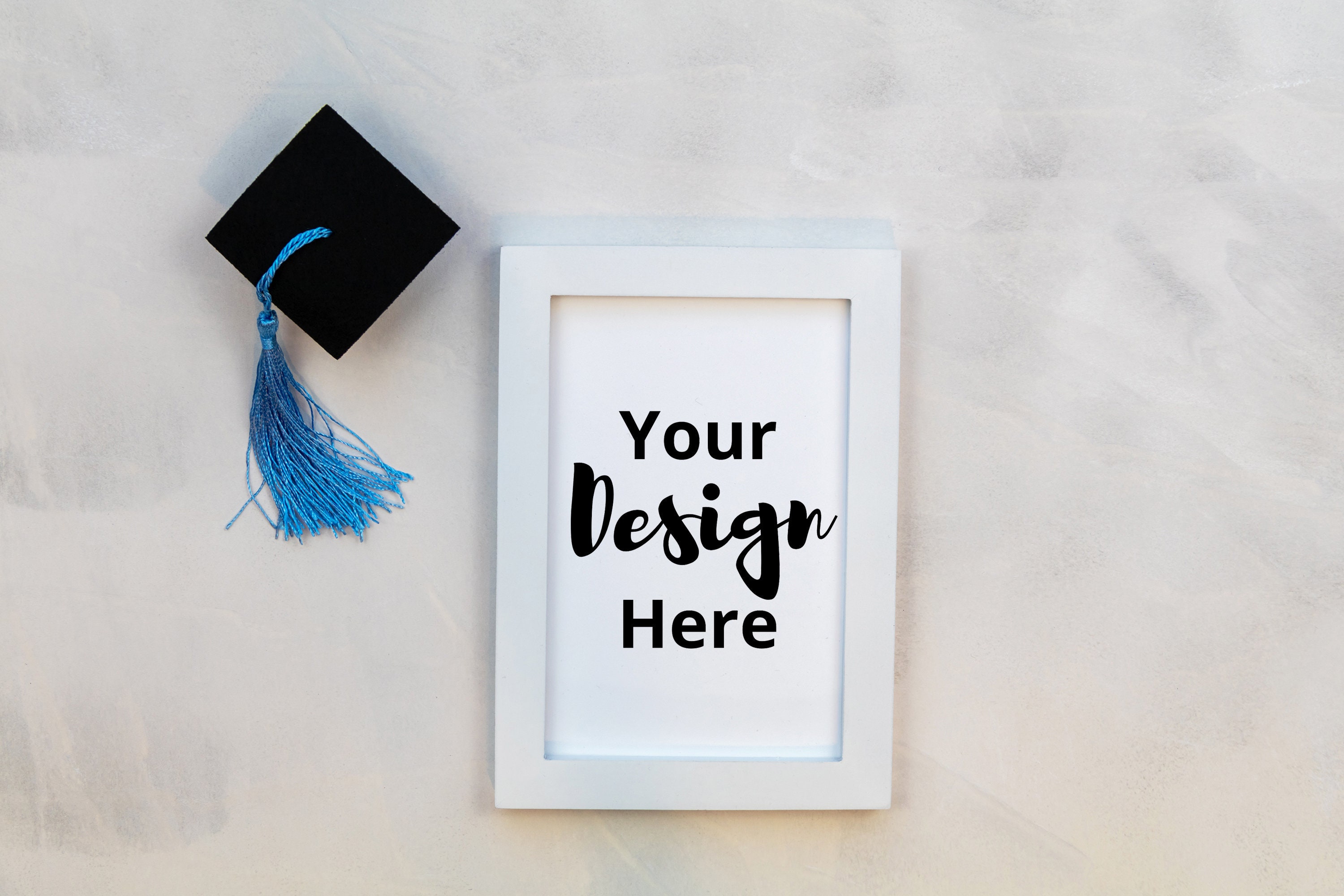 Download White Frame Mockup 4x6 Vertical Frame Mockup Grad | Etsy