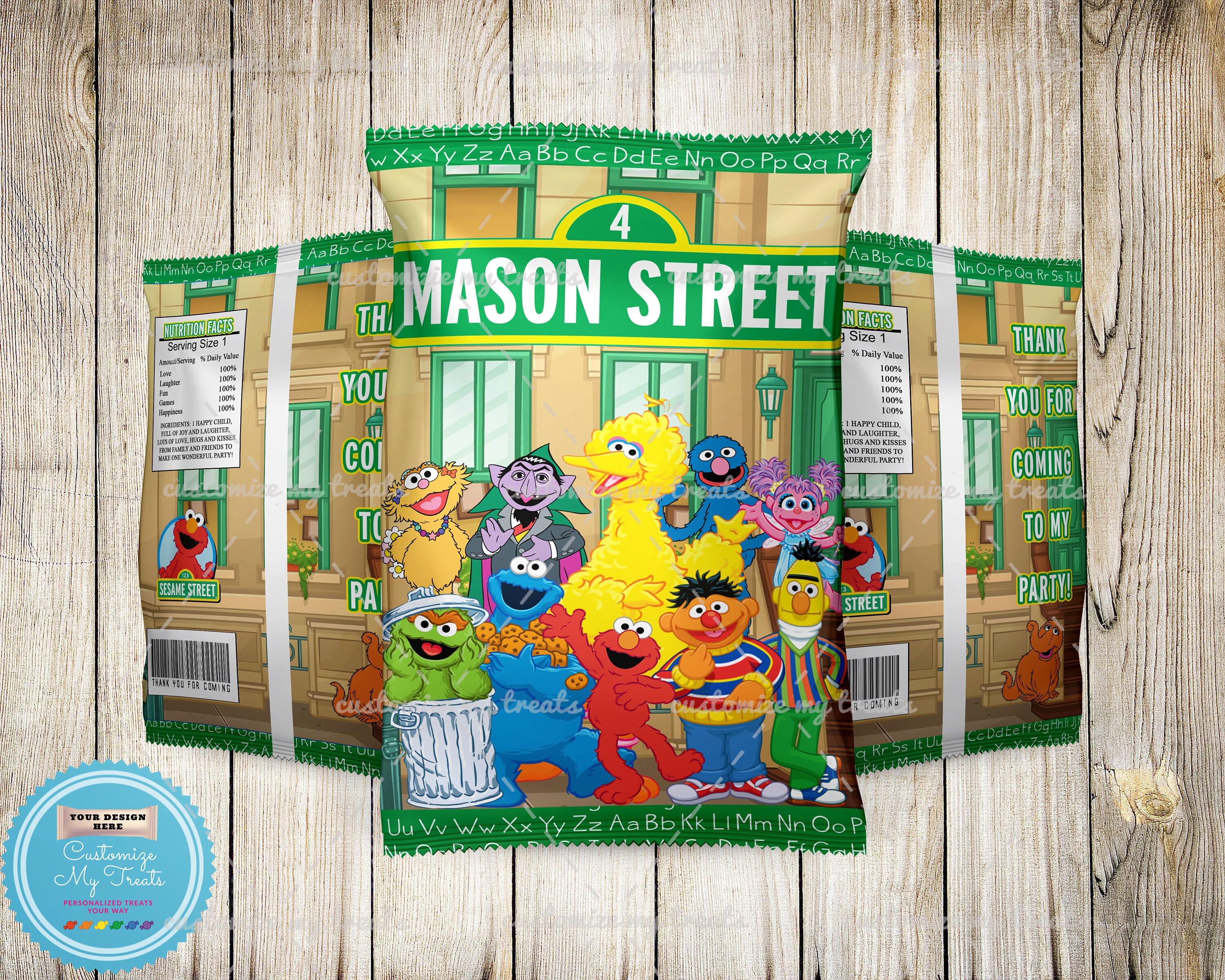18+ Sesame Street Wall Decor