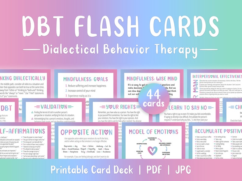 dbt-flash-cards-44-printable-cards-self-help-cards-coping-etsy