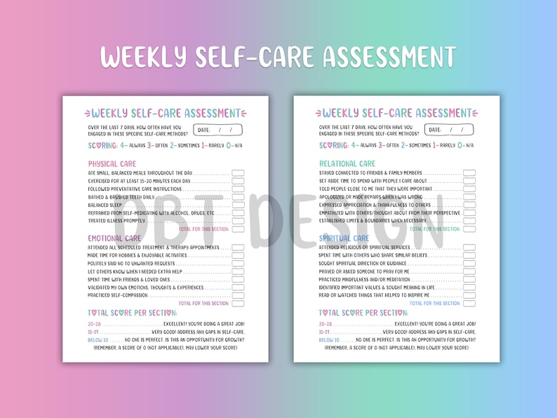 DBT Planner, DBT Skills Tracker, Mental Health Journal, Self Care Worksheet, Therapy Journal, Self Care Journal, Printable Mental Health image 4