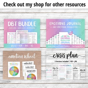 Post Therapy Notes, Mental Health Printable, Therapy Worksheet, Planner Insert, Mental Health Insert, Therapy Plans, Therapy Planner image 6