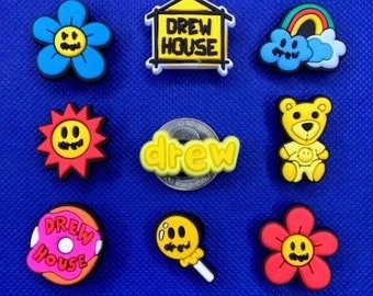 Drew House shoe charms 9pc bundle