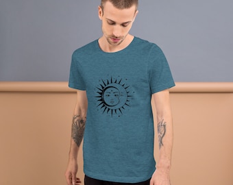 Sonne und Mond Unisex T-Shirt