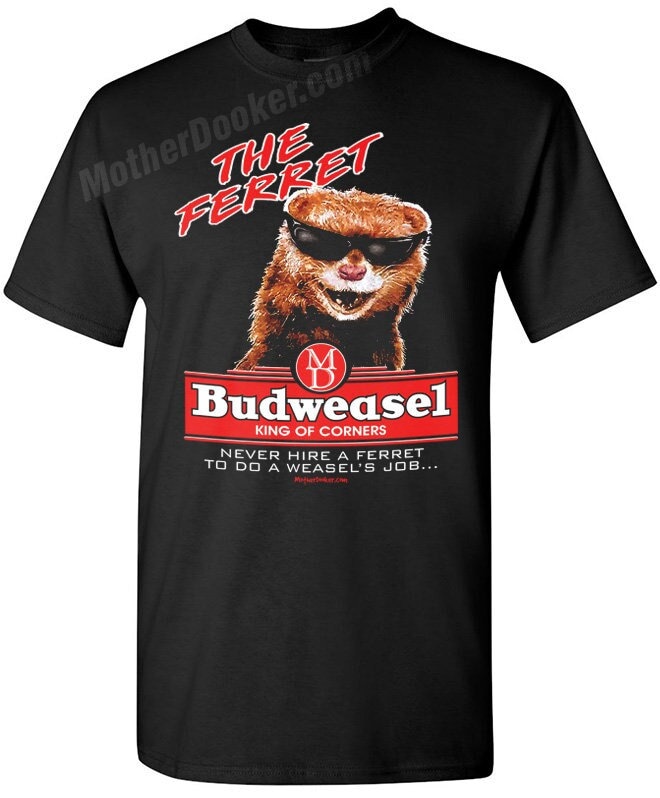 Budweiser Ferret - Etsy