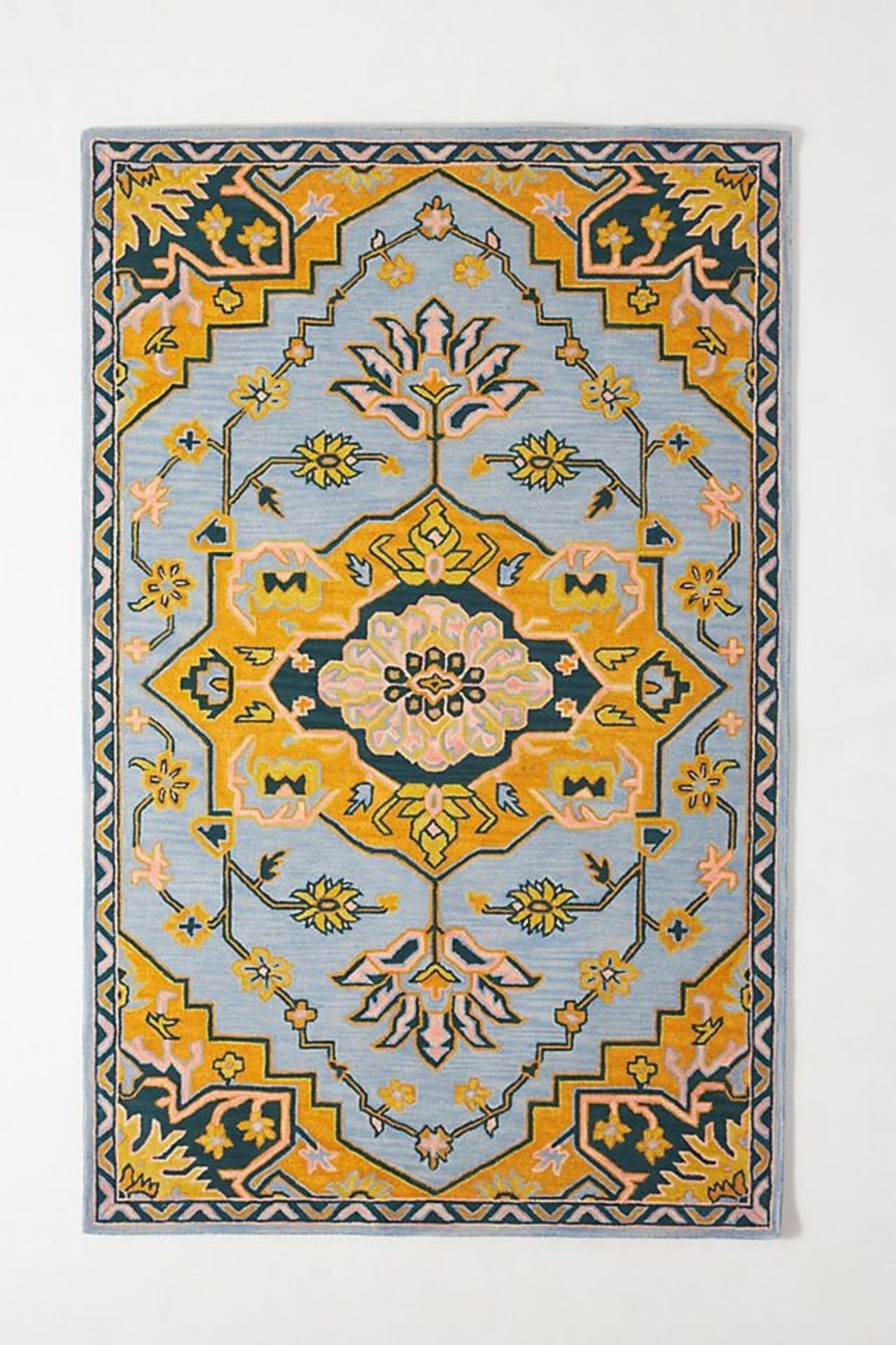 100 Authentic Persian Style Hand Tufted Multi Designer Wool Etsy