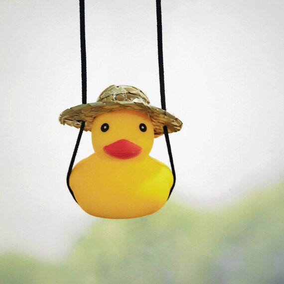 Buy Christmas Gifts Rear View Mirror Hanging Accessories of Swinging Duck  Car Hanging Ornament Car Accessories for Teens Online in India 