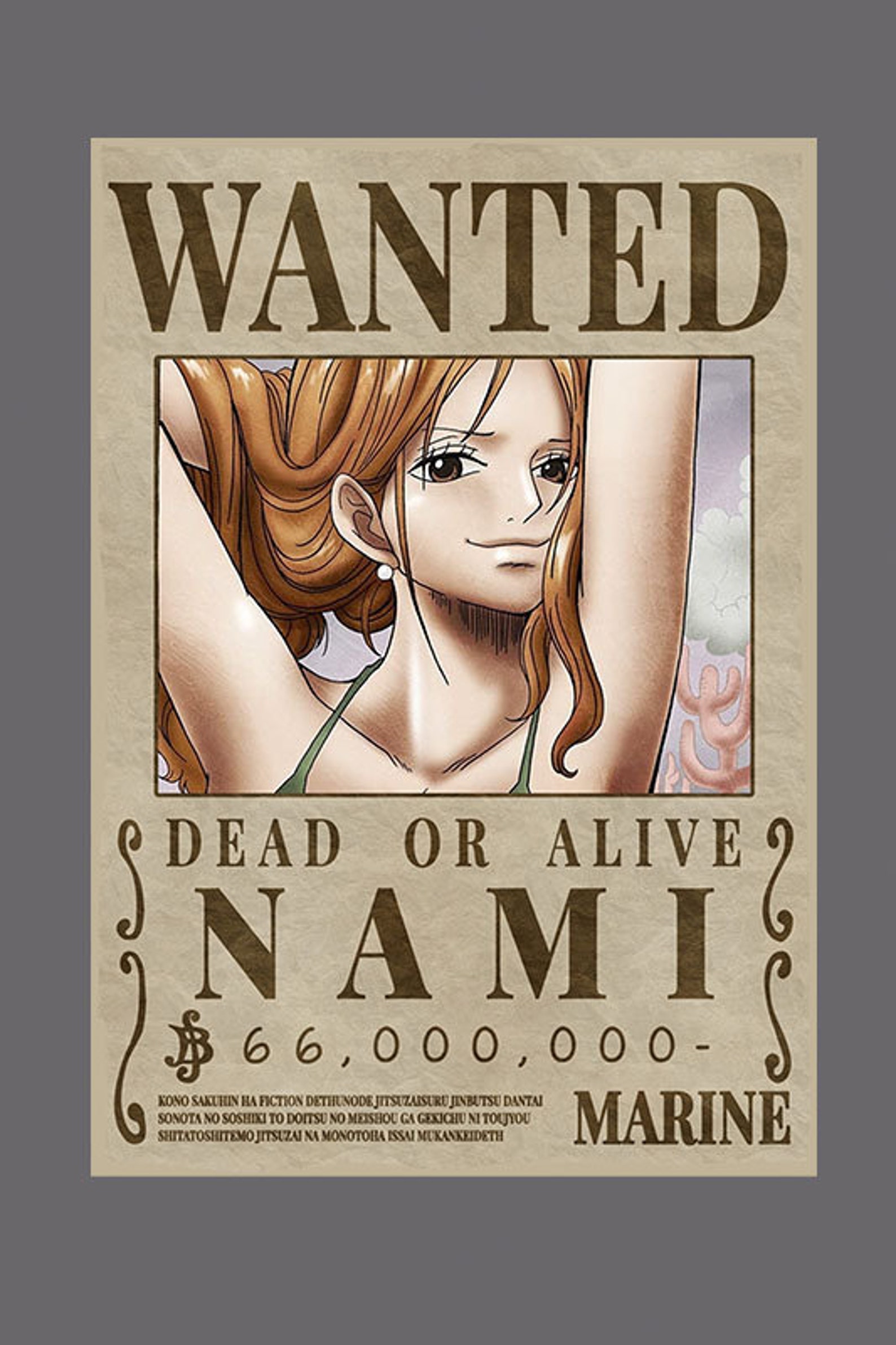  Nami wanted poster  one piece Poster  Etsy