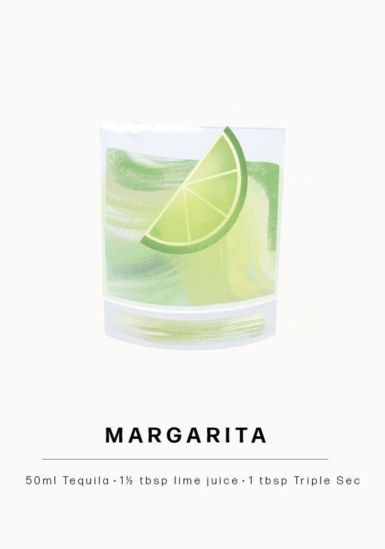 Margarita Print - Etsy Canada