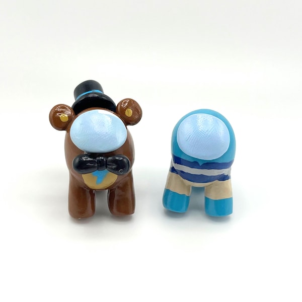 FNAF Security Breach Among Us Figurines