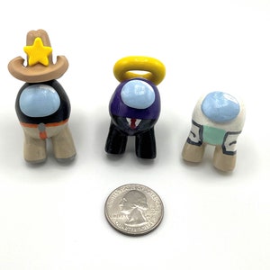 Hololive en Among Us figurines