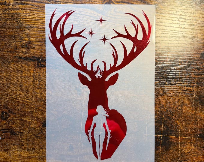 Throng of Glass | Fireheart | You Do Not Yield | SJM | Aelin Galanthynius | Window Decal