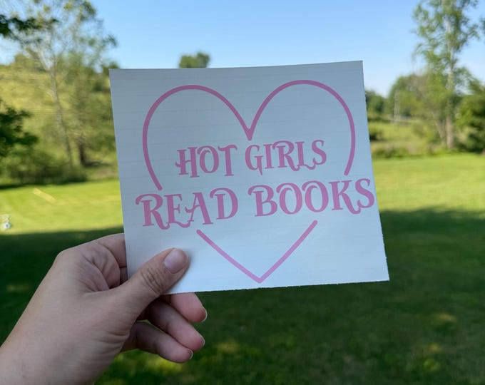 Pretty Girls Read Decal 5 | BookTok | Books | Romance | Fantasy
