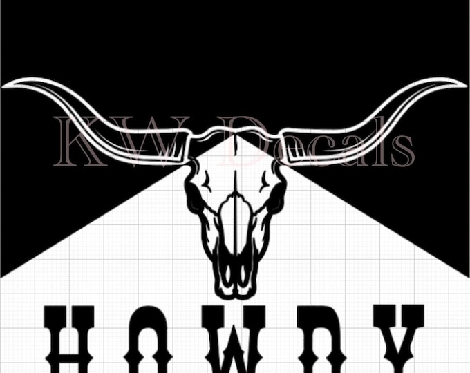 Western Longhorn Howdy