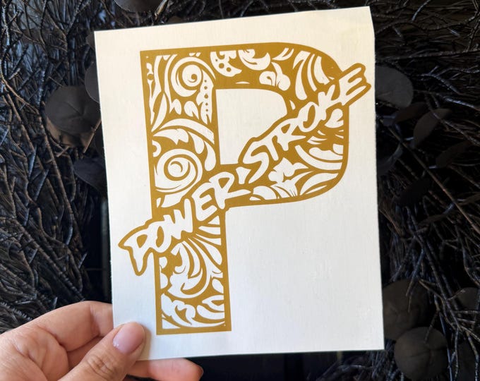 Powerstroke Tooled Decal